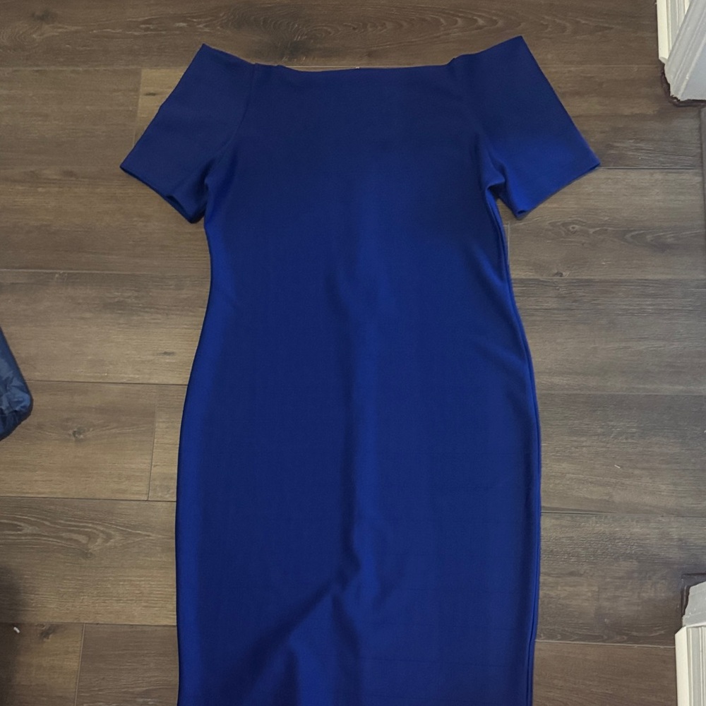 Love J Royal Blue Midi Dress